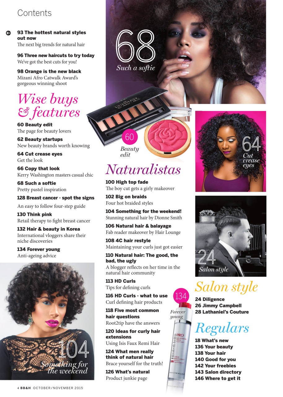 Black Beauty & Hair – the UK's No. 1 Black magazine Preview Pages