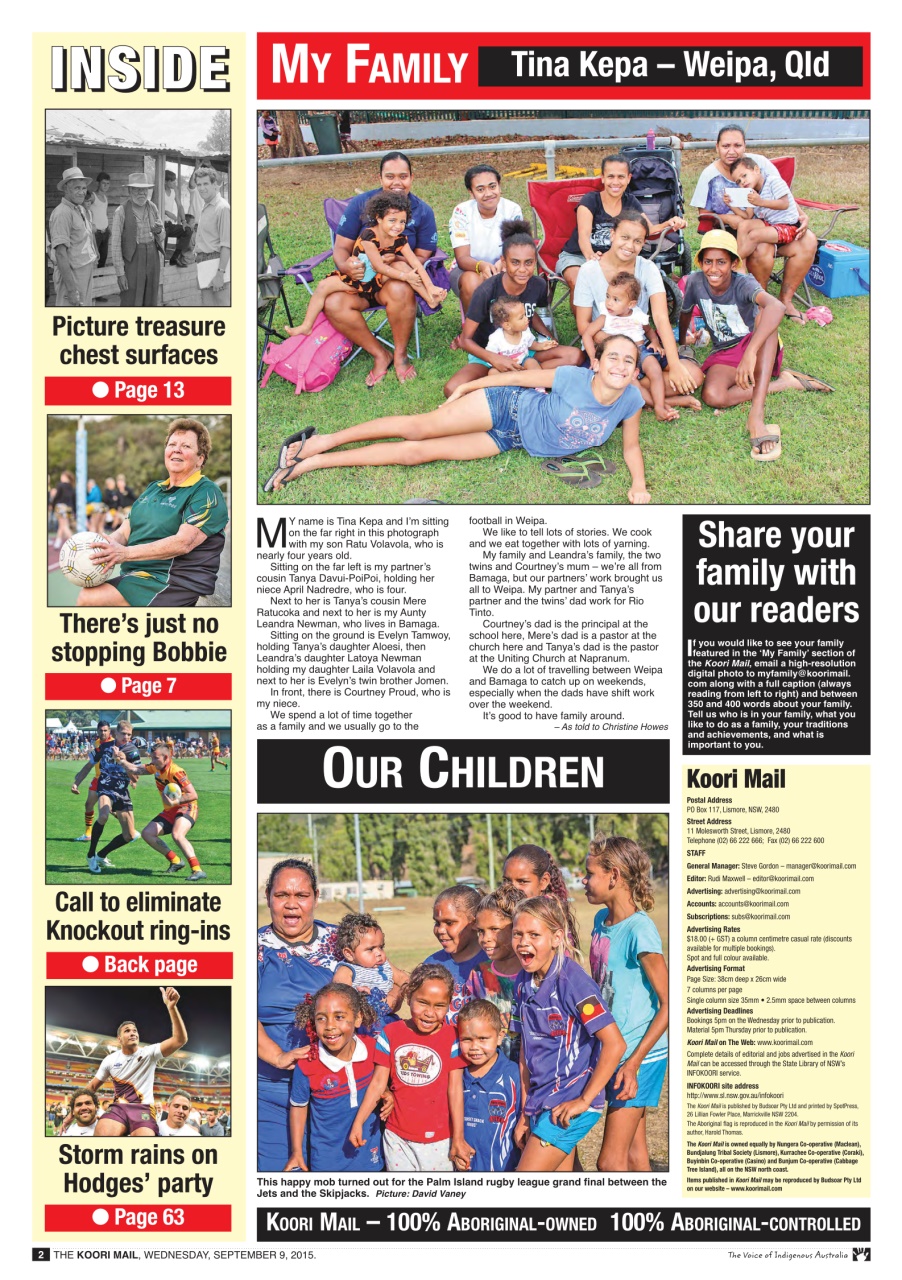 Koori Mail Preview Pages