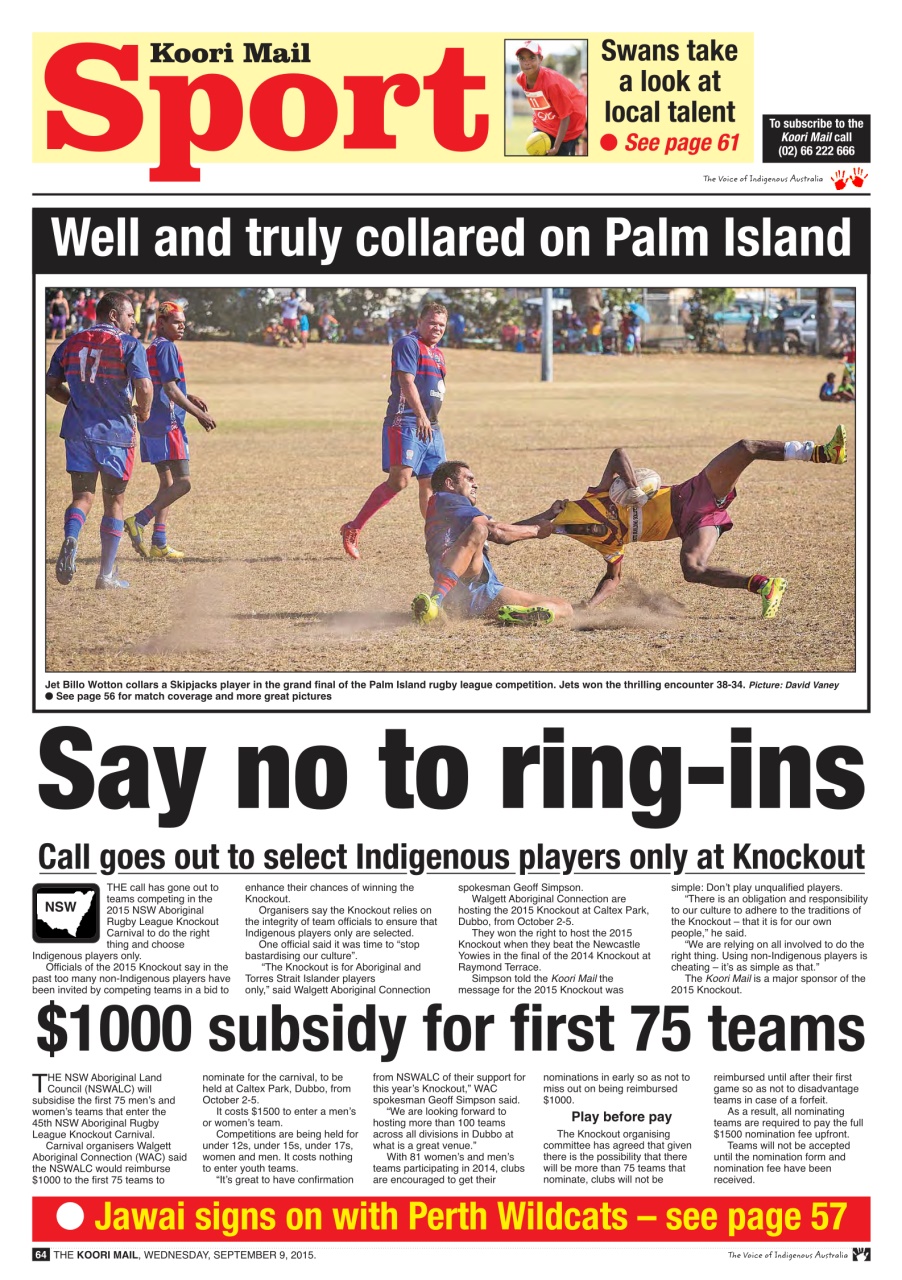 Koori Mail Preview Pages