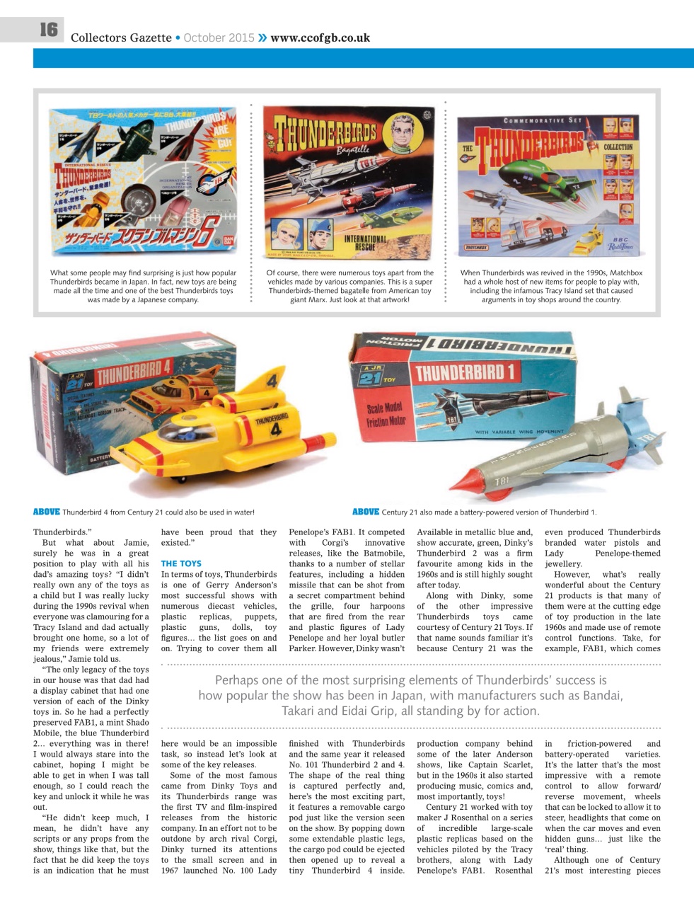 Collectors Gazette Preview Pages