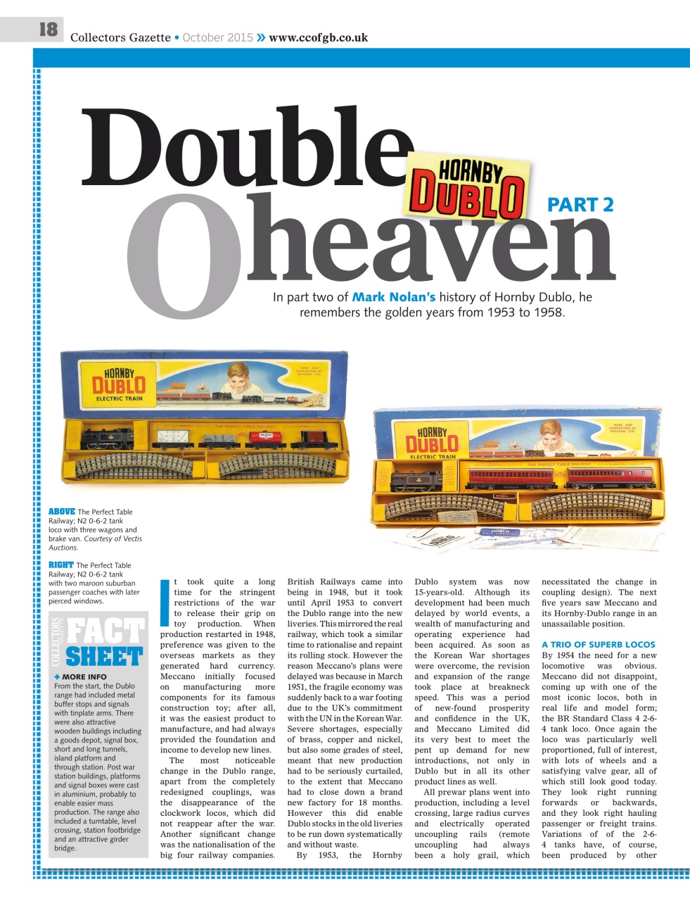 Collectors Gazette Preview Pages