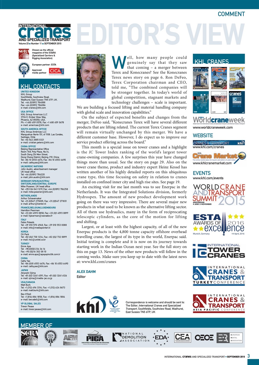 Int. Cranes and Specialized Transp Preview Pages