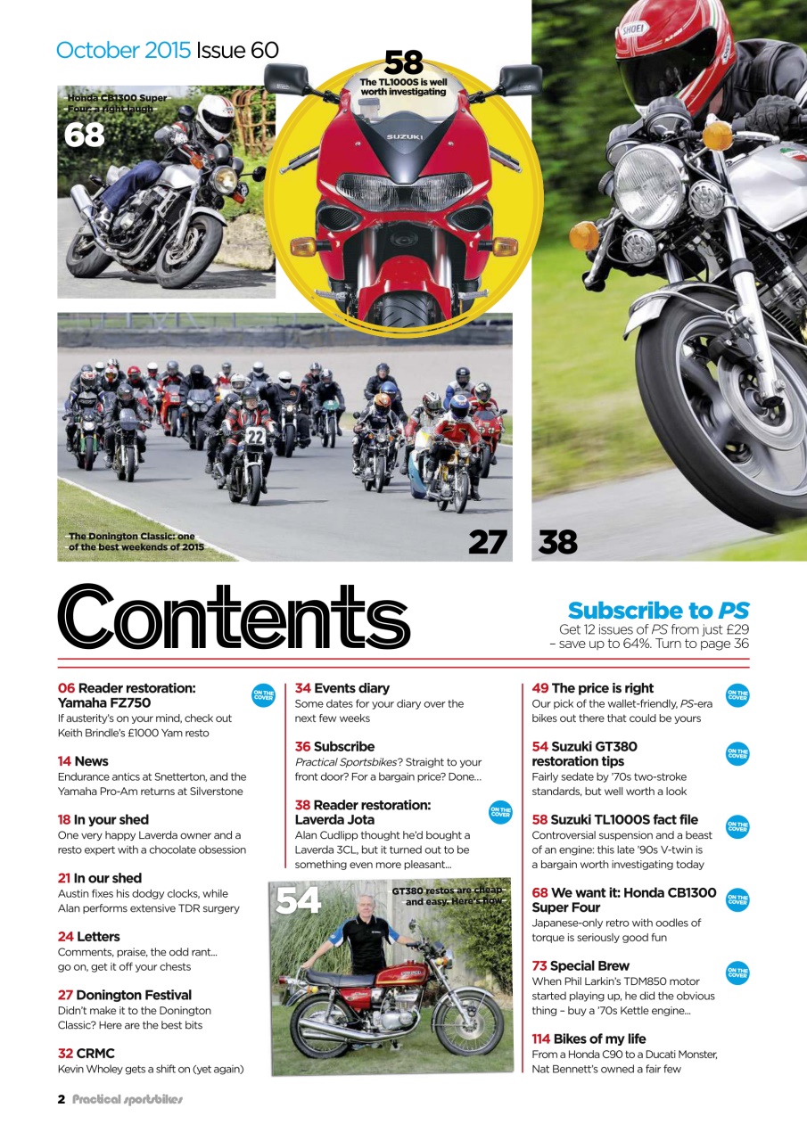 Practical Sportsbikes Preview Pages