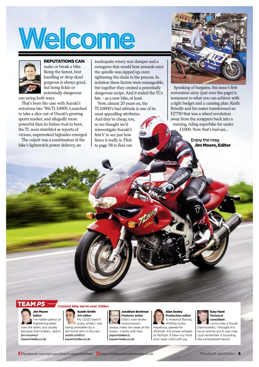 Practical Sportsbikes Preview Pages