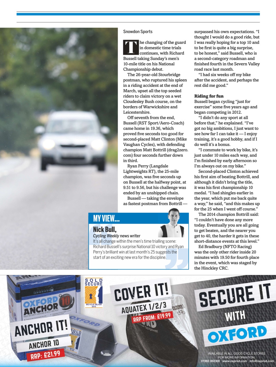 Cycling Weekly Preview Pages