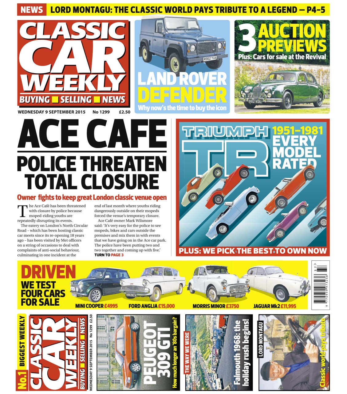 Classic Car Weekly Preview Pages