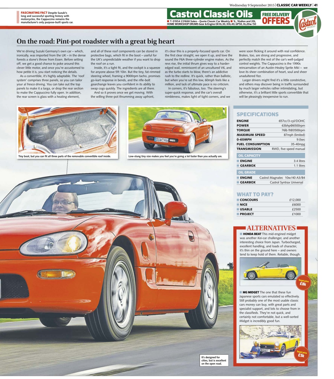Classic Car Weekly Preview Pages