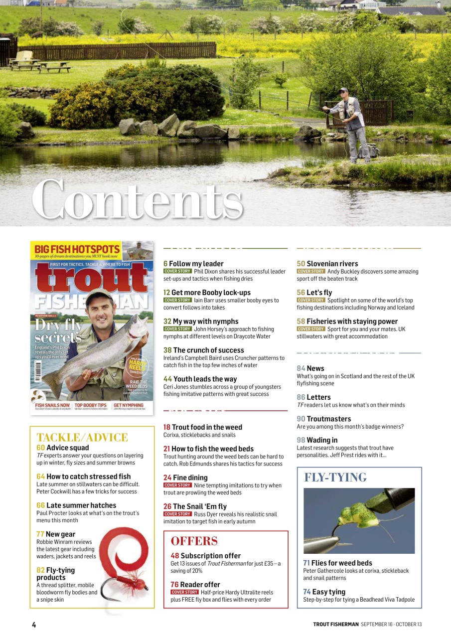 Trout Fisherman Preview Pages