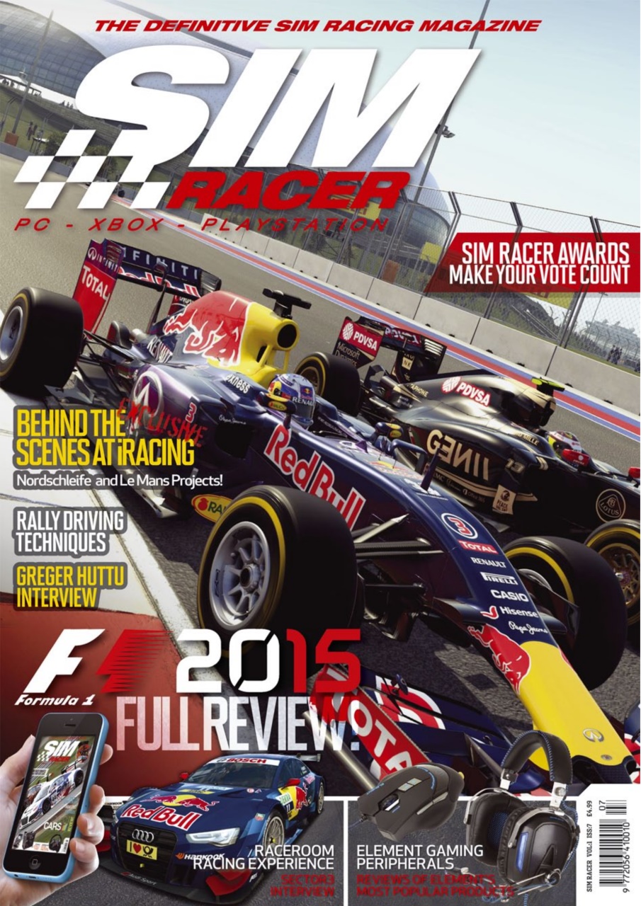 Sim Racer Preview Pages