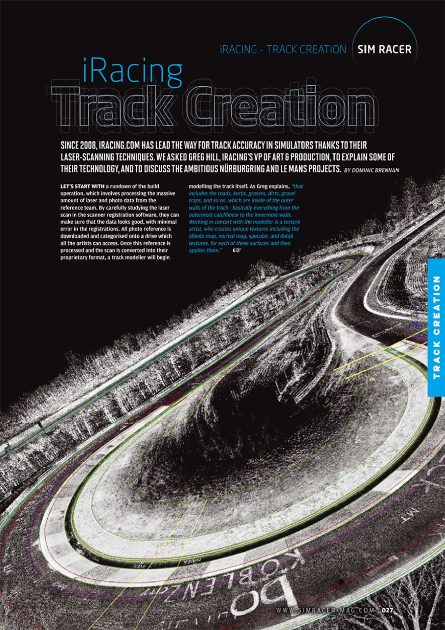 Sim Racer Preview Pages