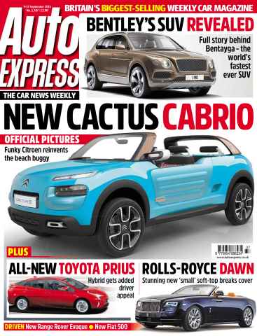 Auto Express issue September 9. 2015