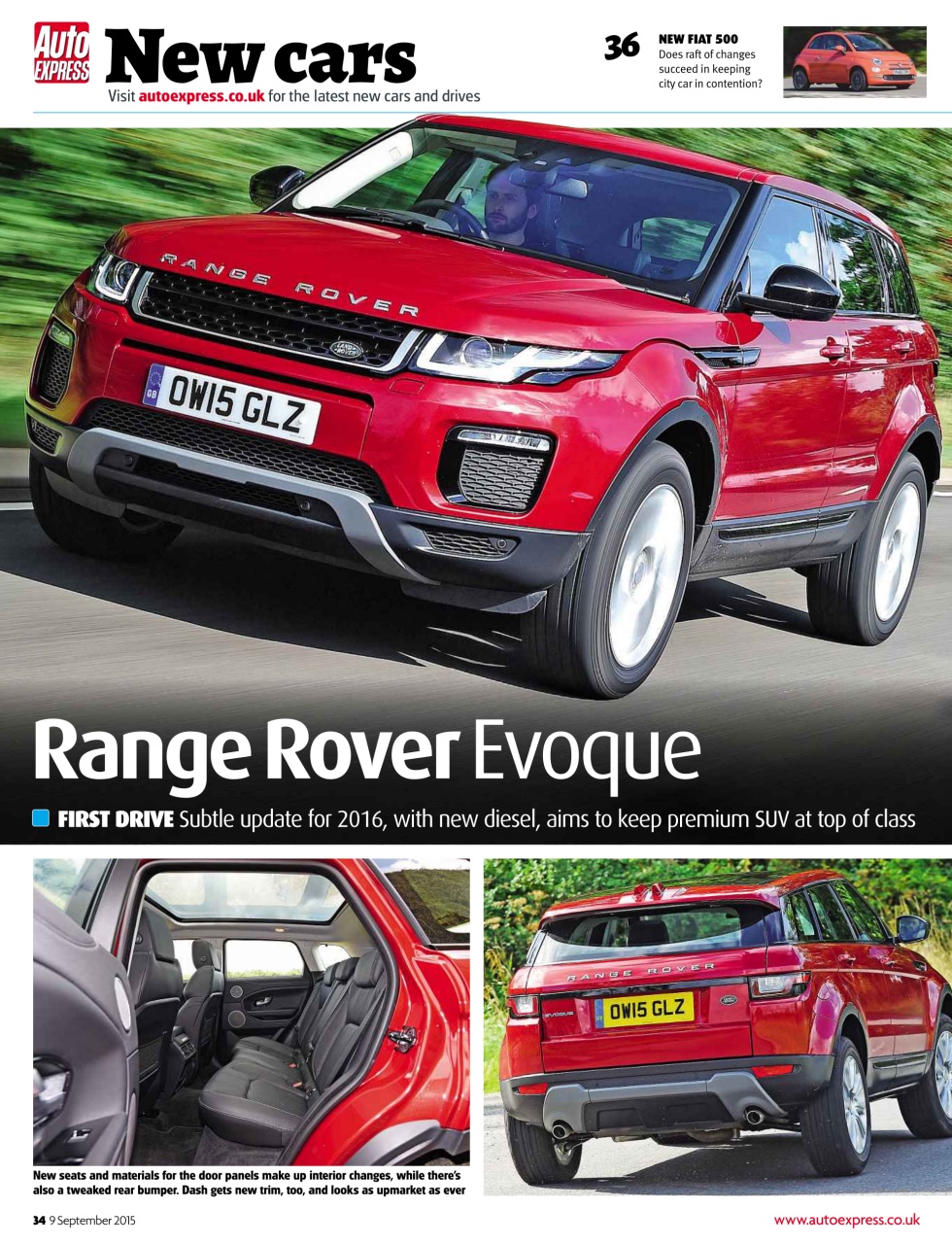 Auto Express Preview Pages