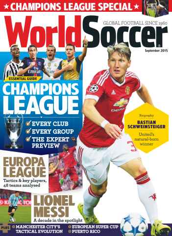 World Soccer issue September 2015