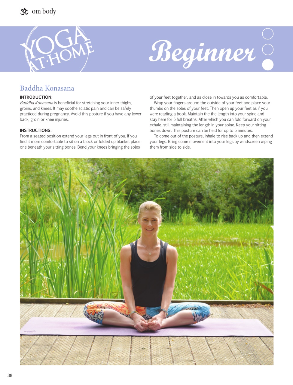 OM Yoga Magazine Preview Pages