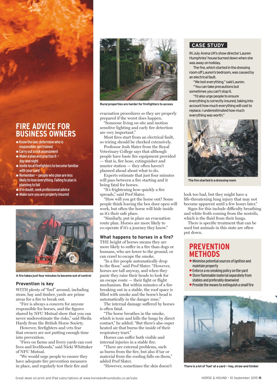 Horse & Hound Preview Pages