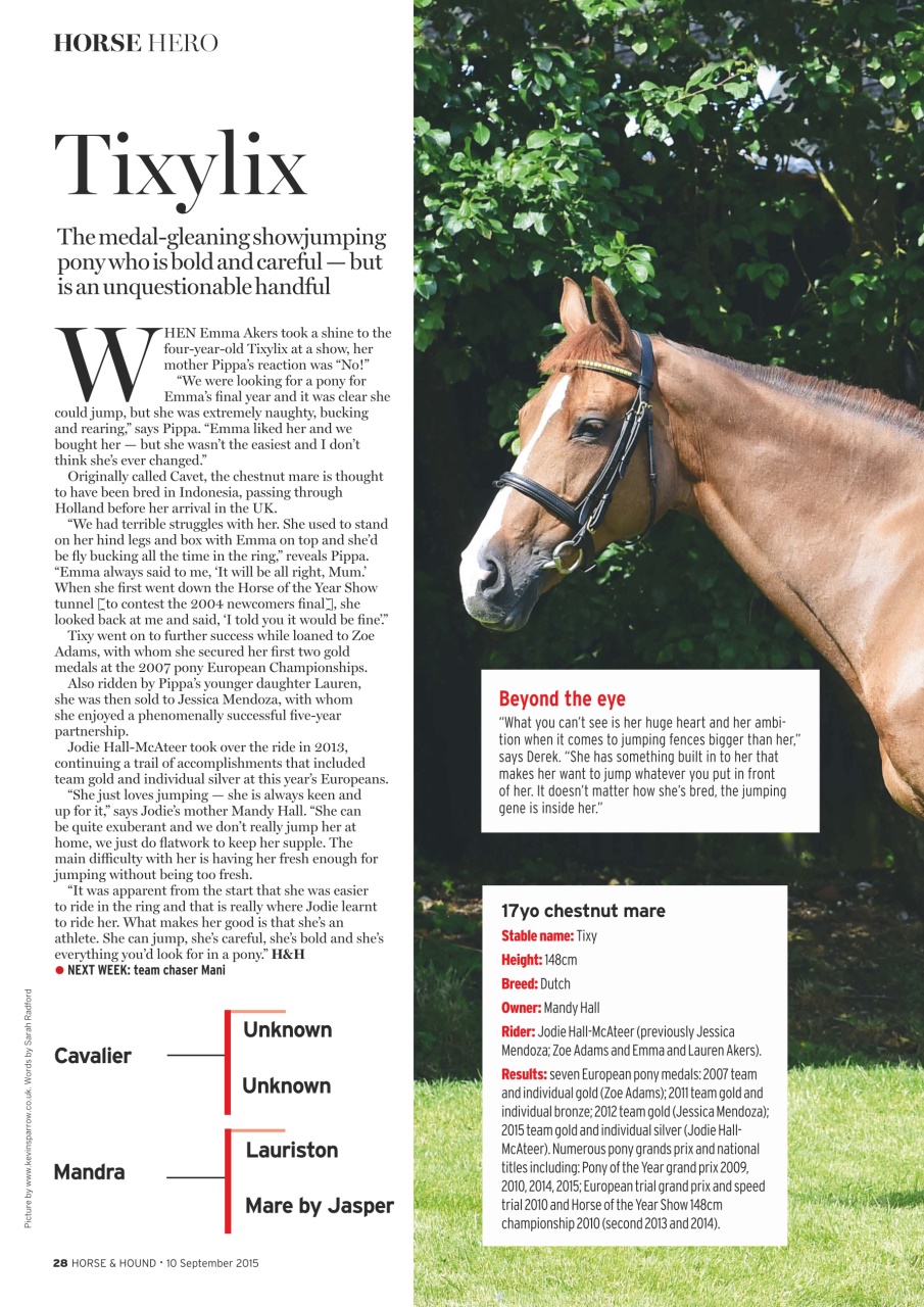 Horse & Hound Preview Pages