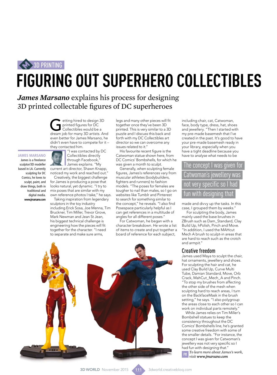 3D World Preview Pages