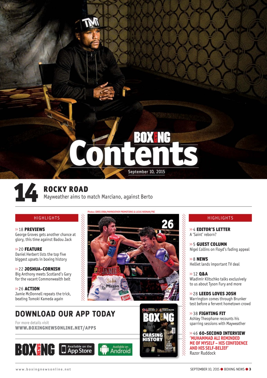 Boxing News Preview Pages