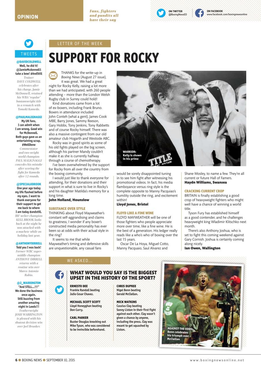 Boxing News Preview Pages