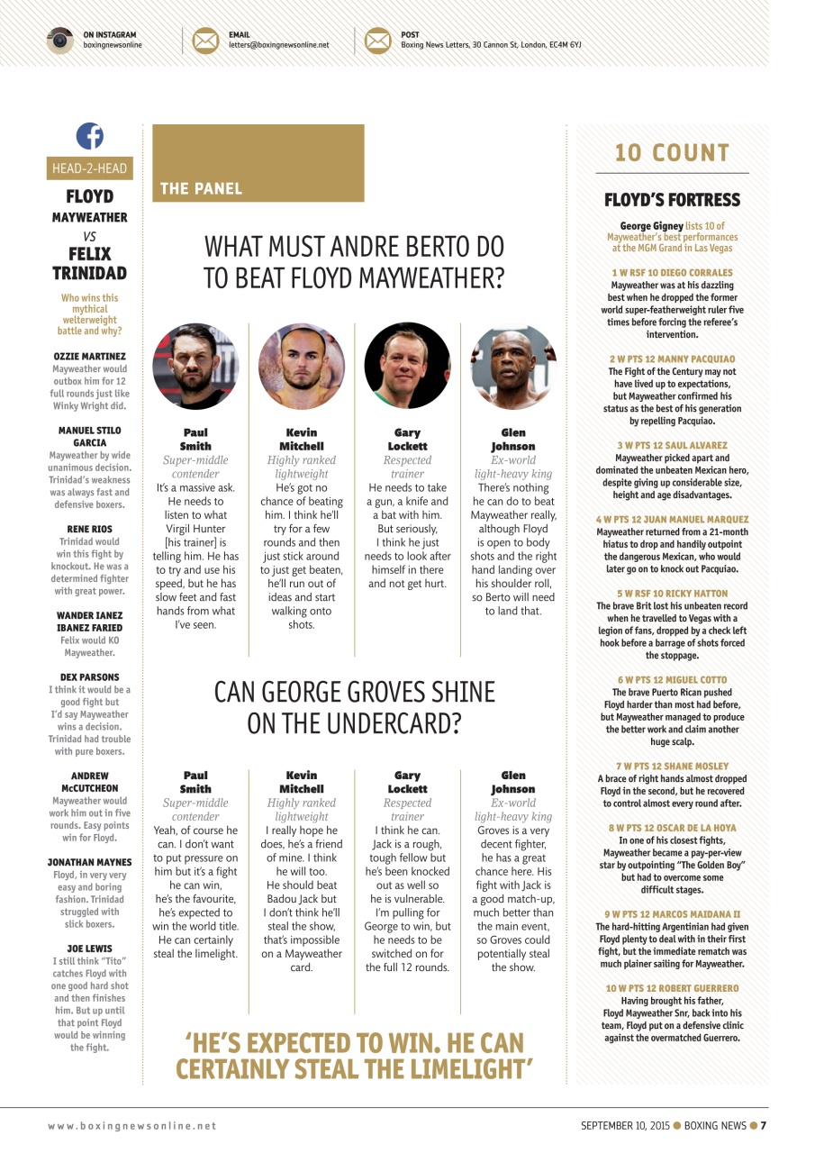 Boxing News Preview Pages