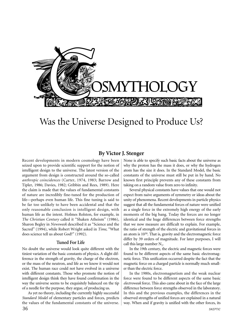 Skeptic Preview Pages