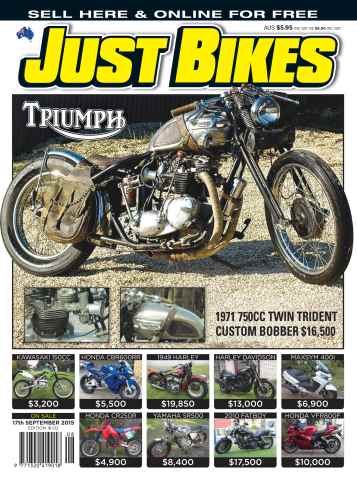 JUST BIKES issue 16-002