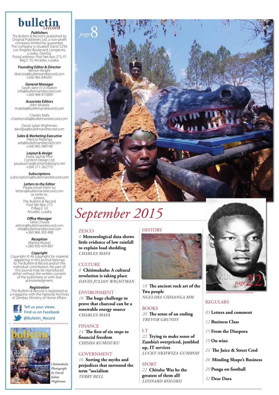 The Bulletin & Record Preview Pages