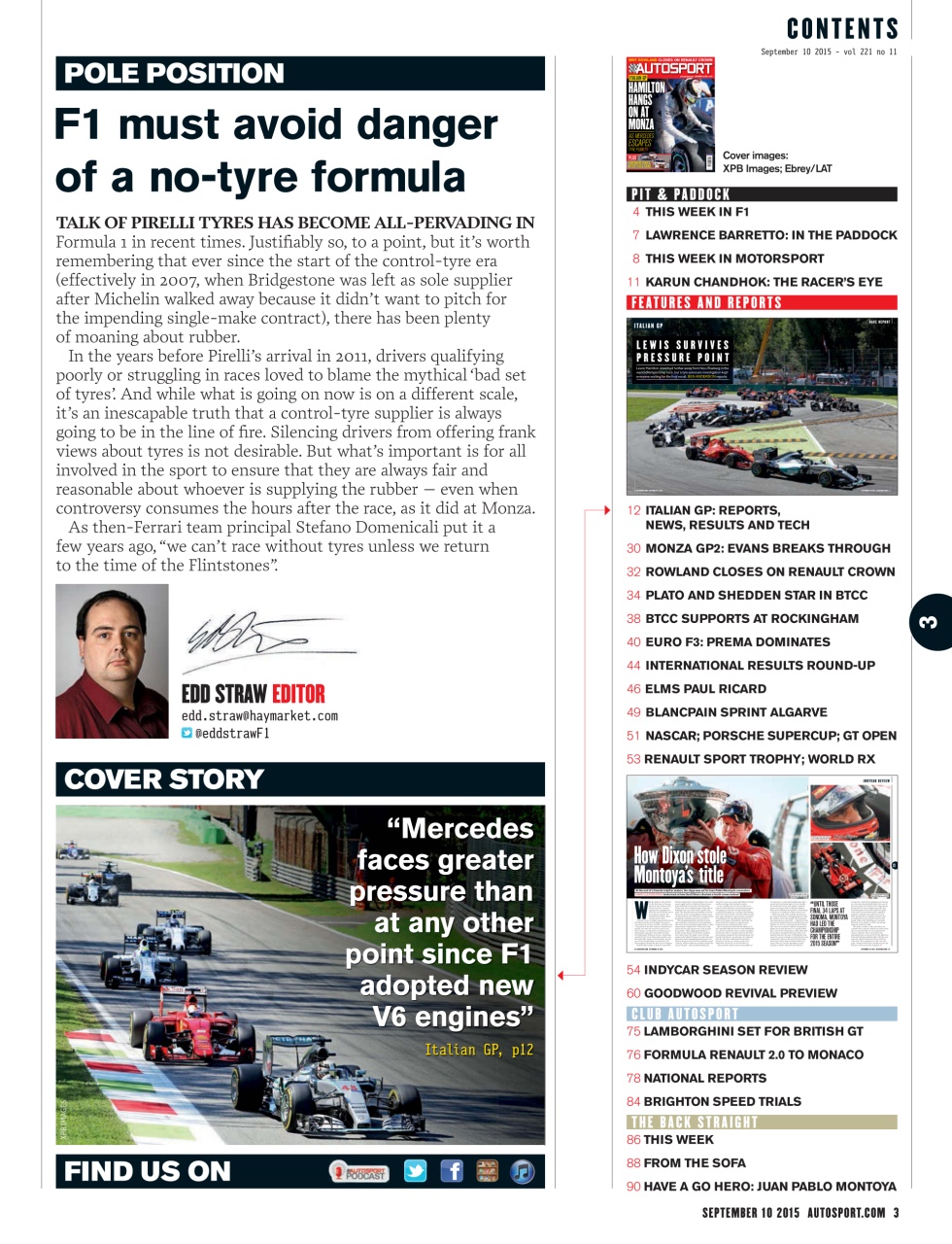 Autosport Preview Pages