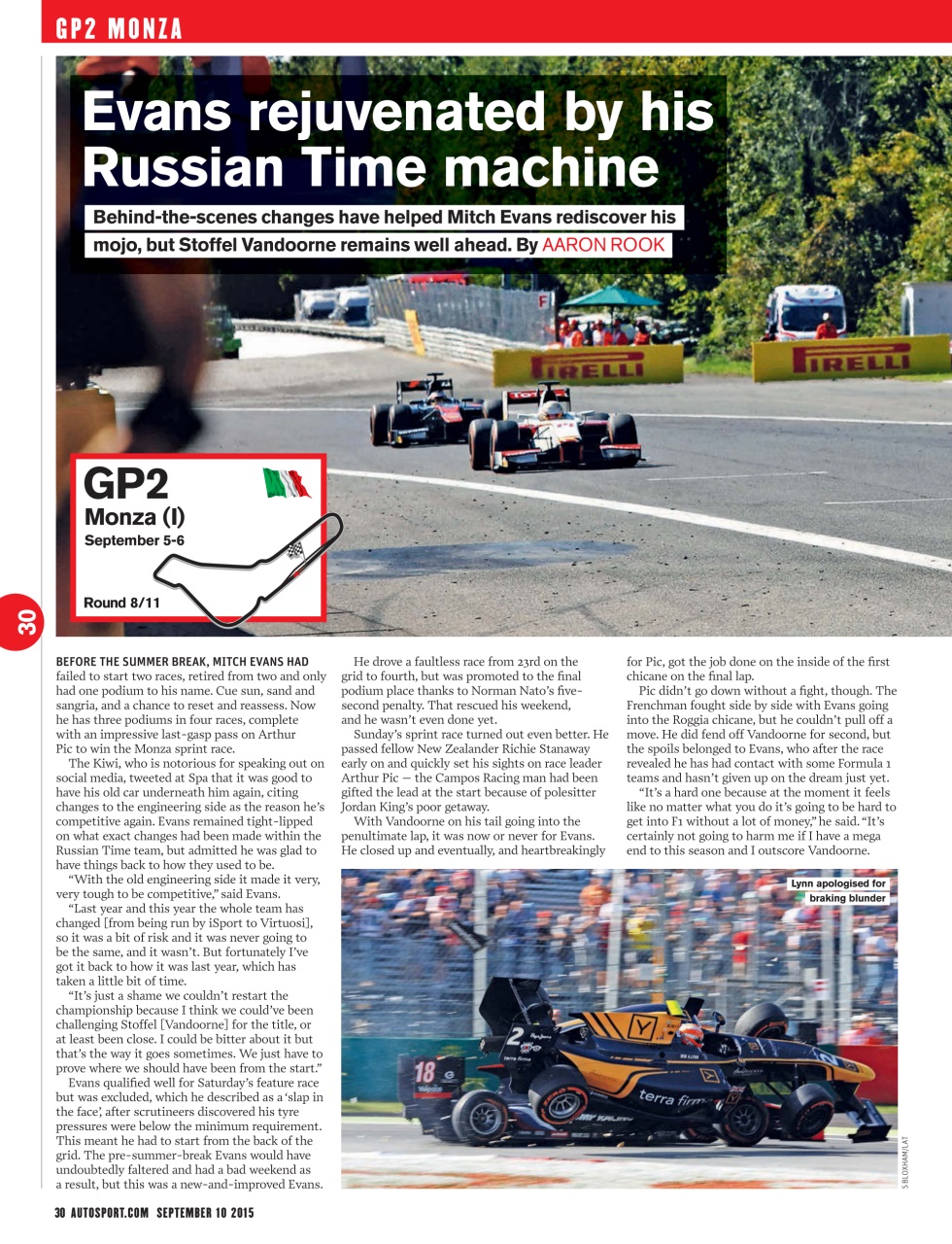 Autosport Preview Pages
