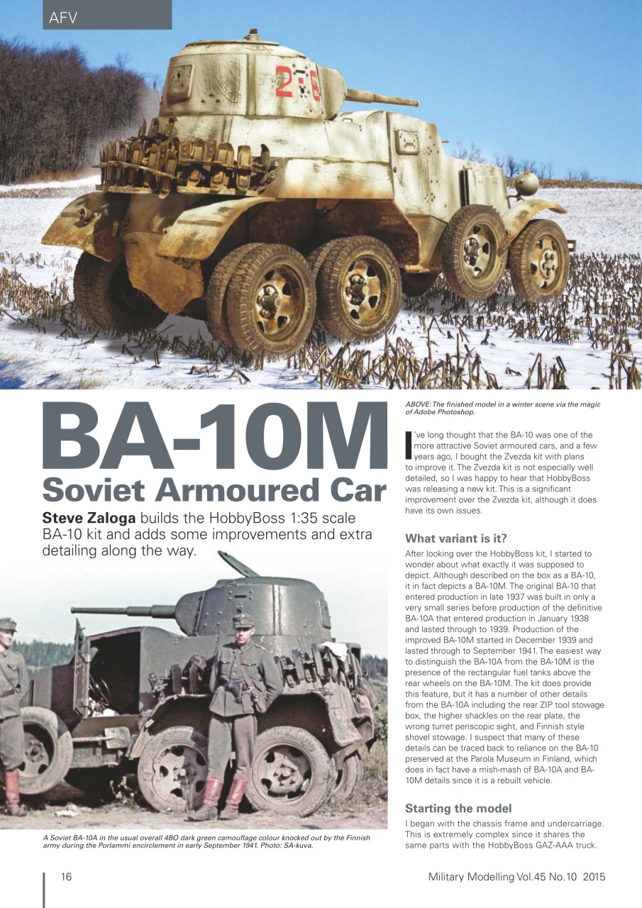 Military Modelling International Magazine Preview Pages