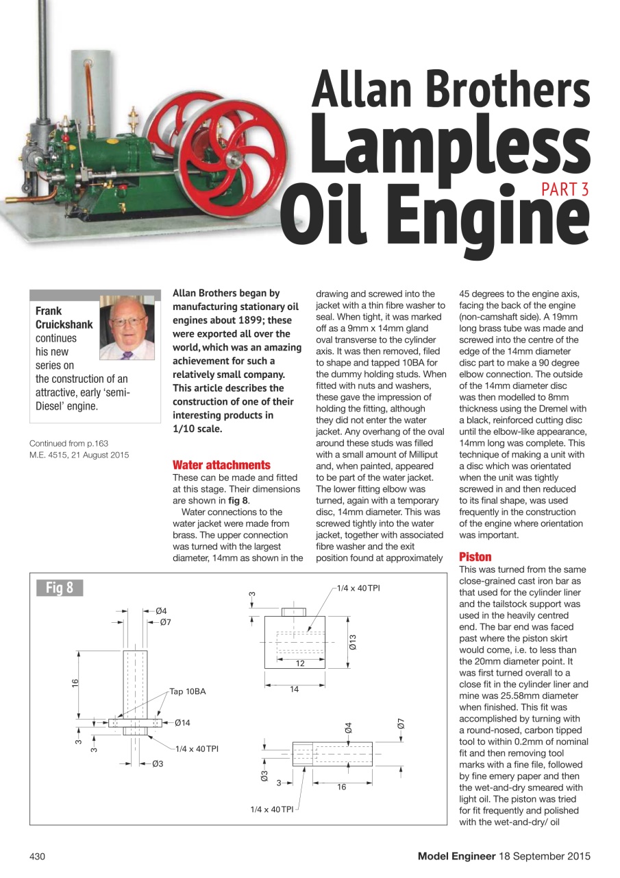 Model Engineer Preview Pages