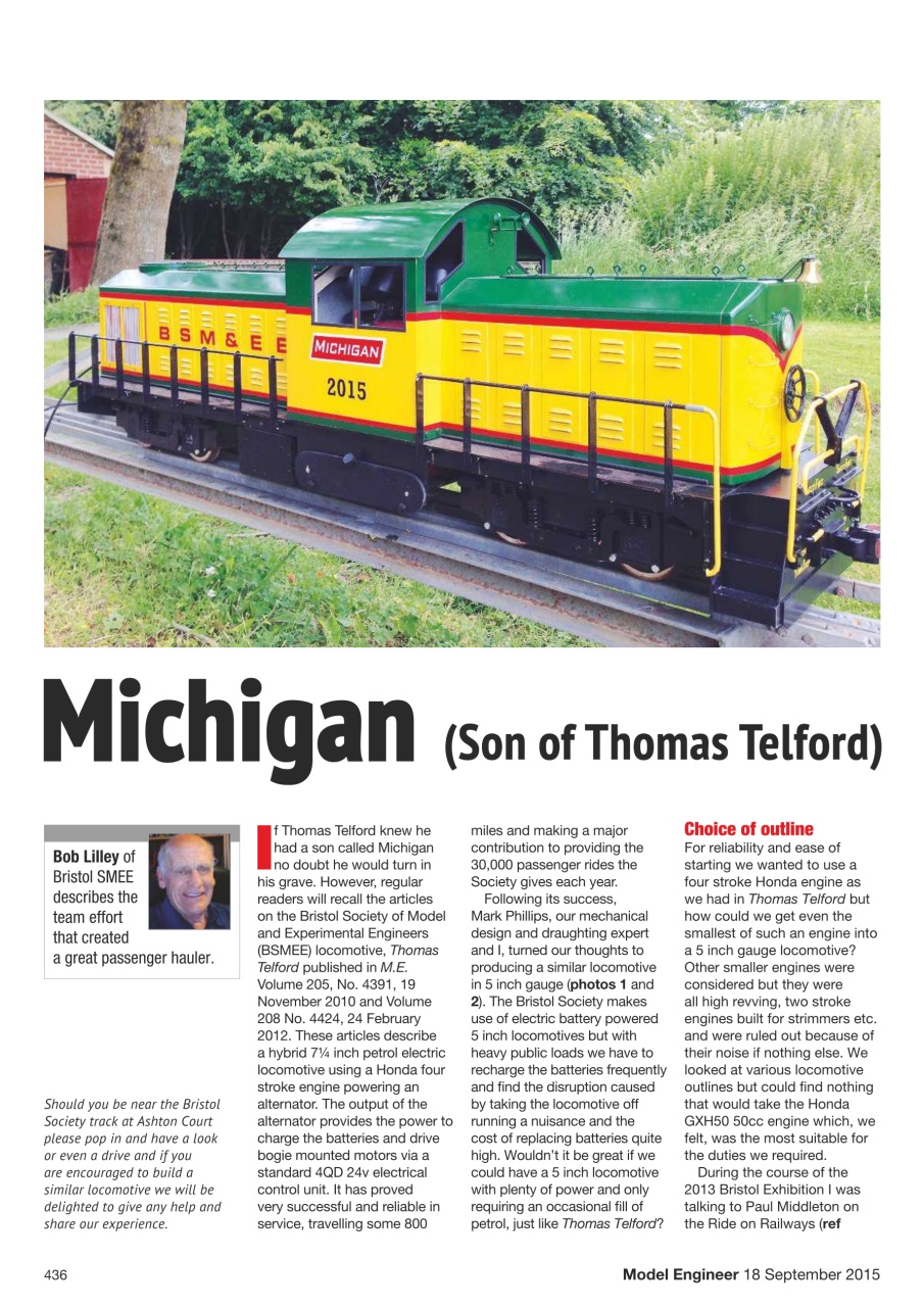 Model Engineer Preview Pages