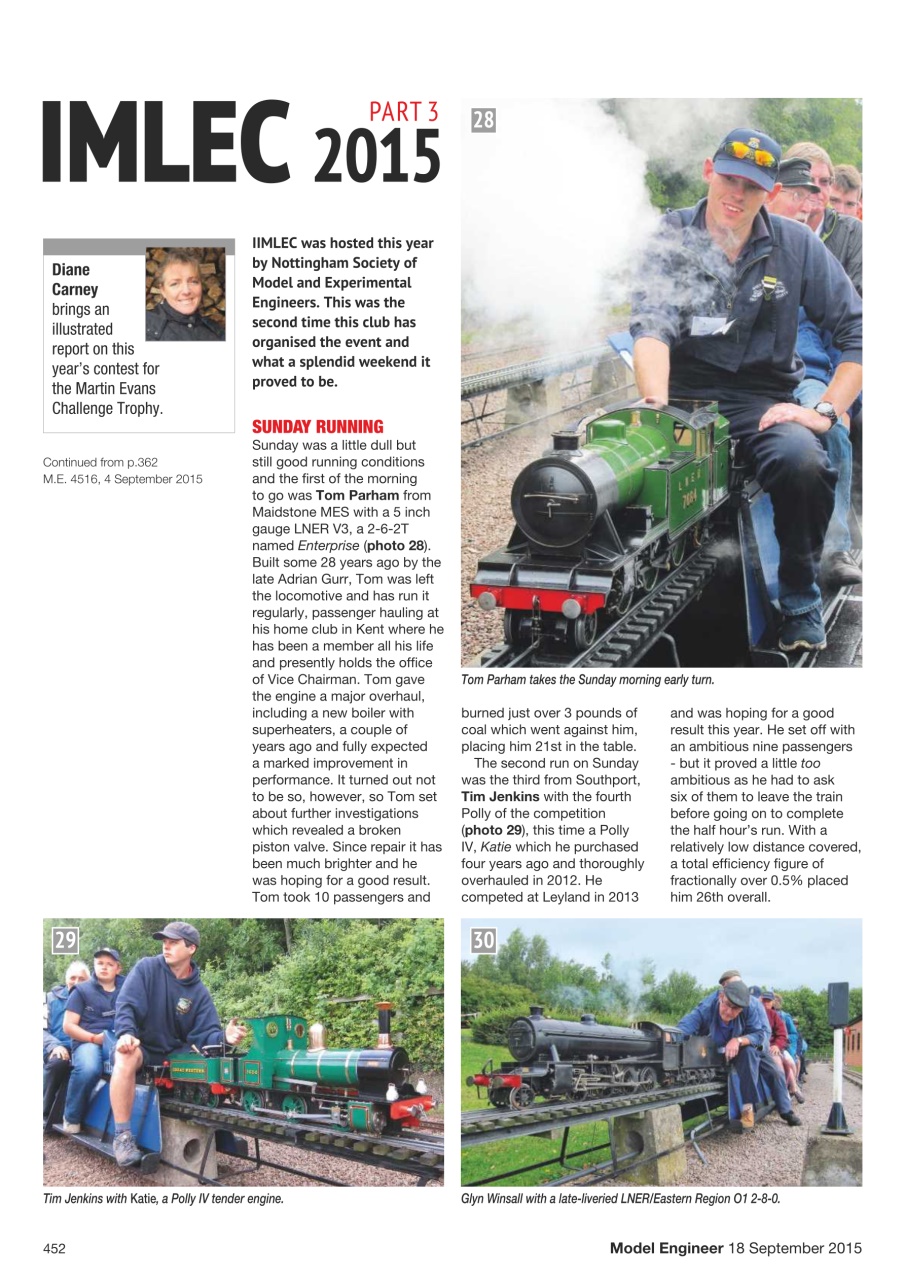 Model Engineer Preview Pages