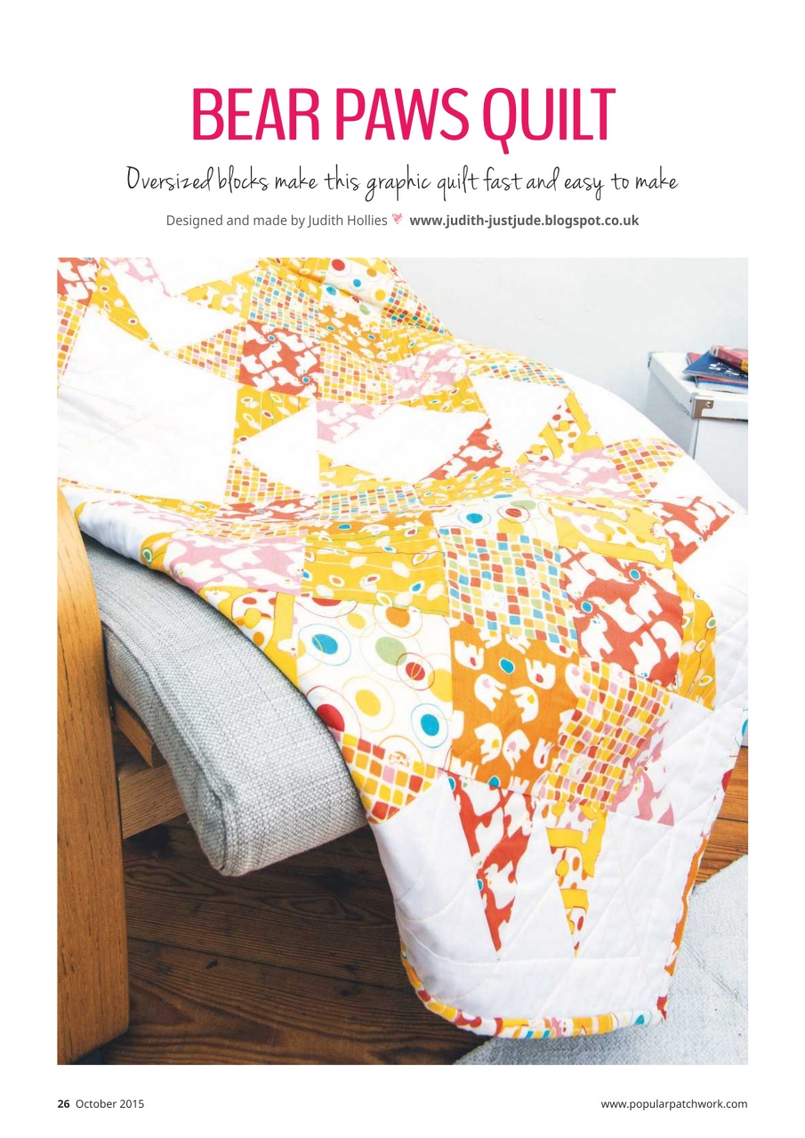 Popular Patchwork Magazine Preview Pages