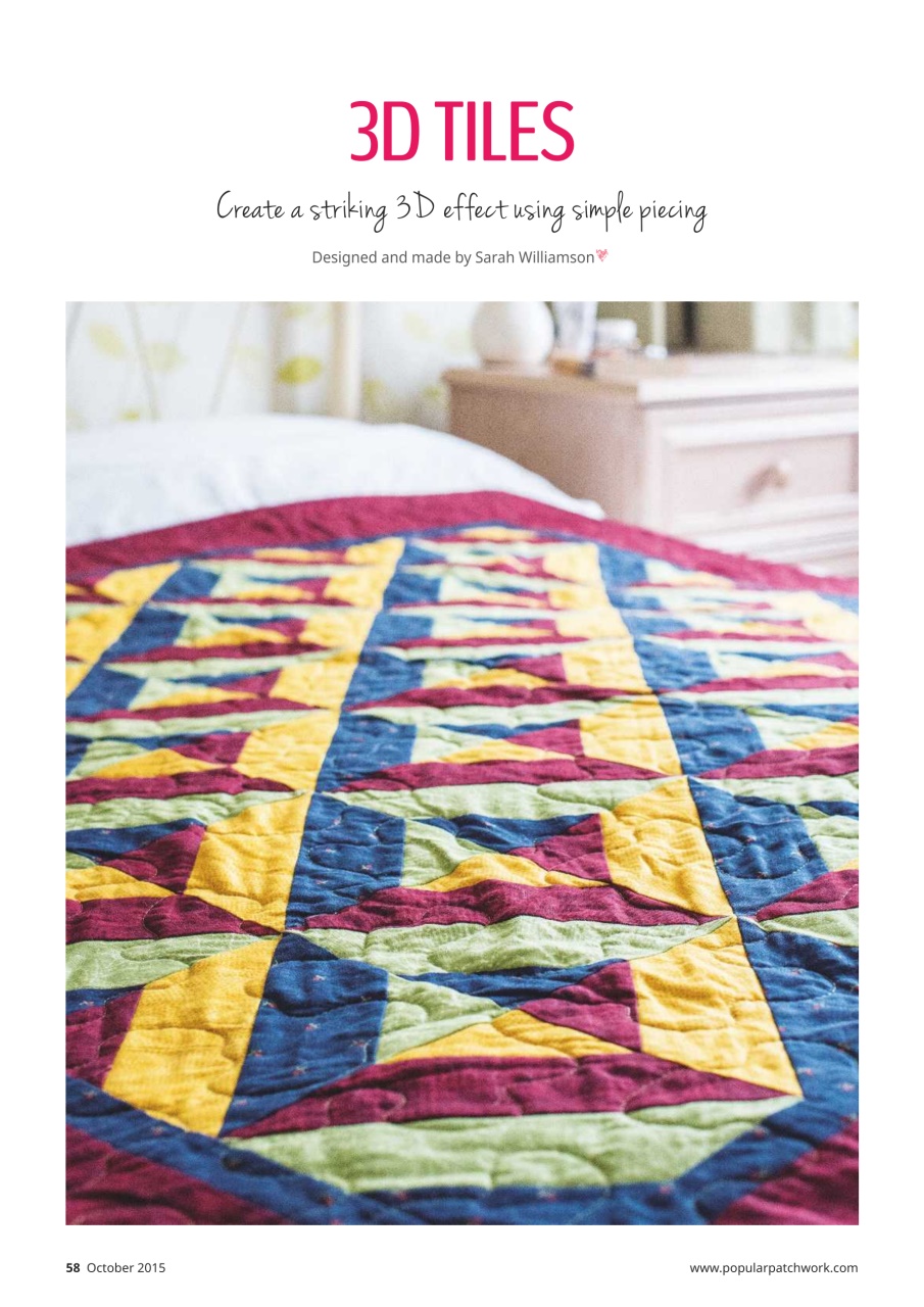 Popular Patchwork Magazine Preview Pages