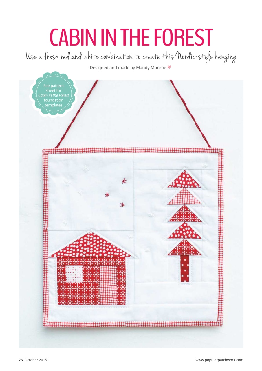 Popular Patchwork Magazine Preview Pages