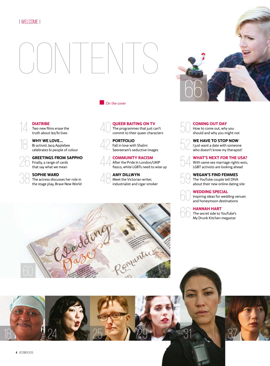 DIVA Magazine Preview Pages