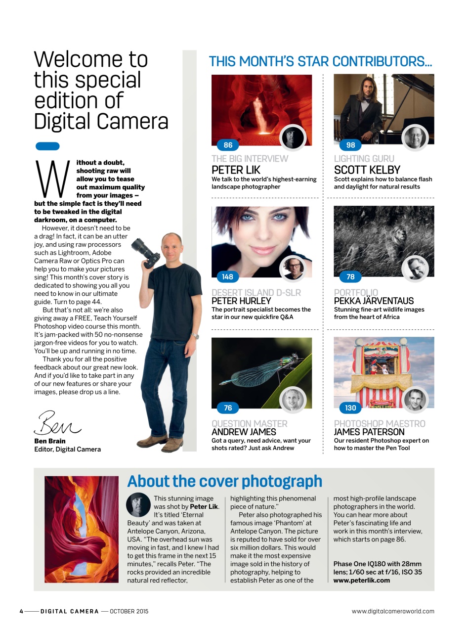 Digital Camera Magazine Preview Pages