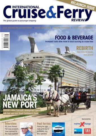 Cruise & Ferry issue Relaunch issue
