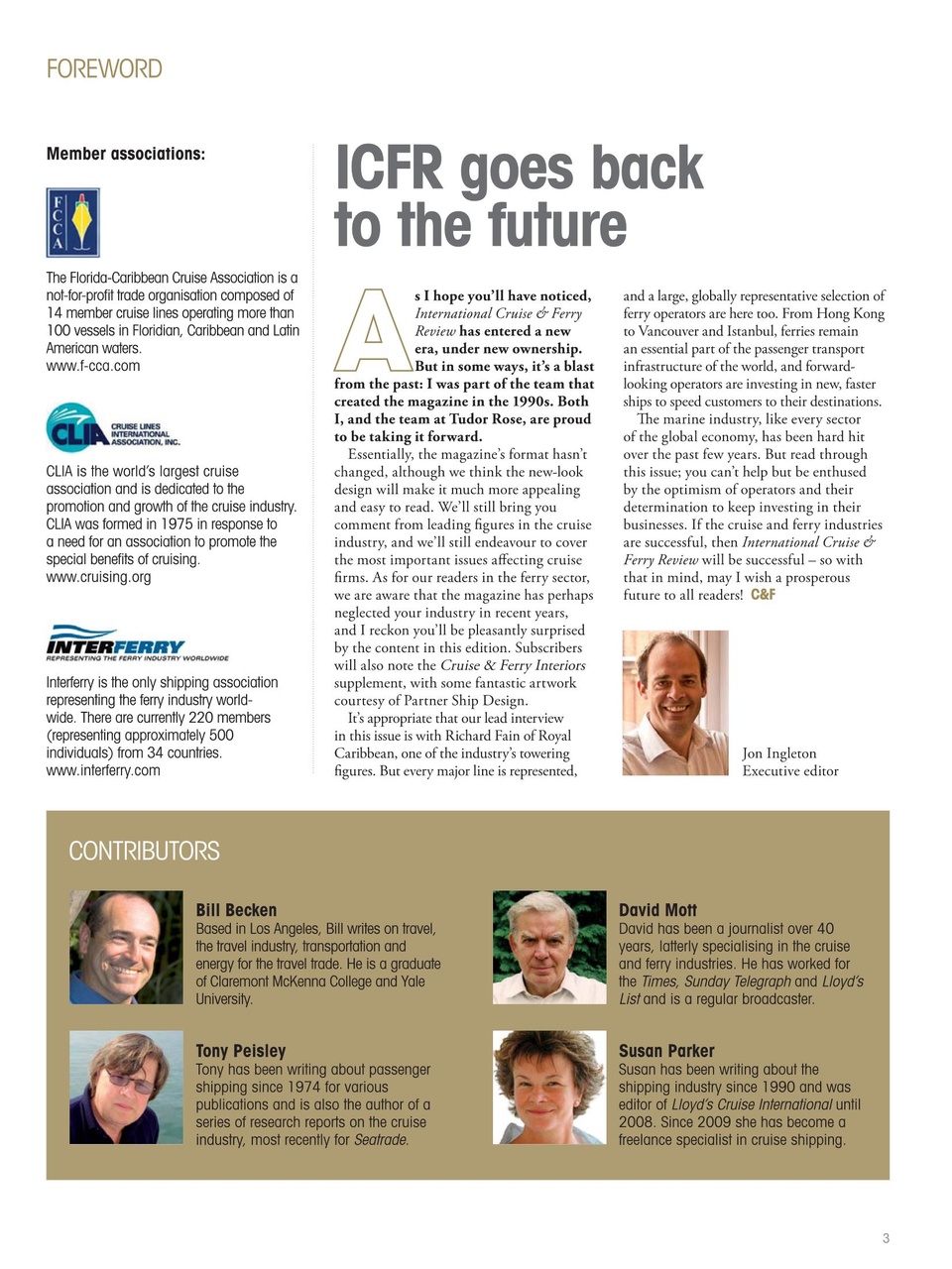 Cruise & Ferry Preview Pages