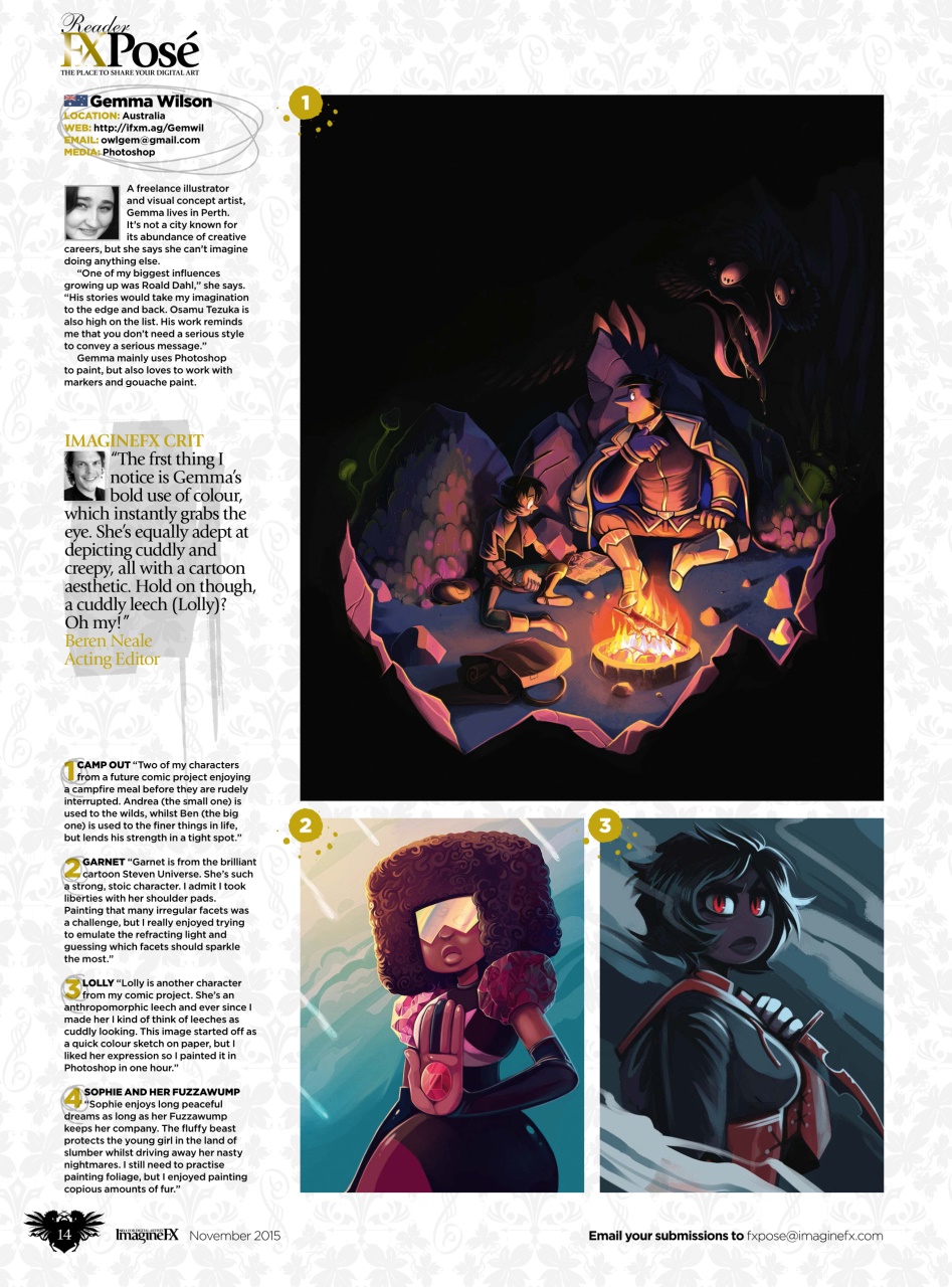 ImagineFX Preview Pages