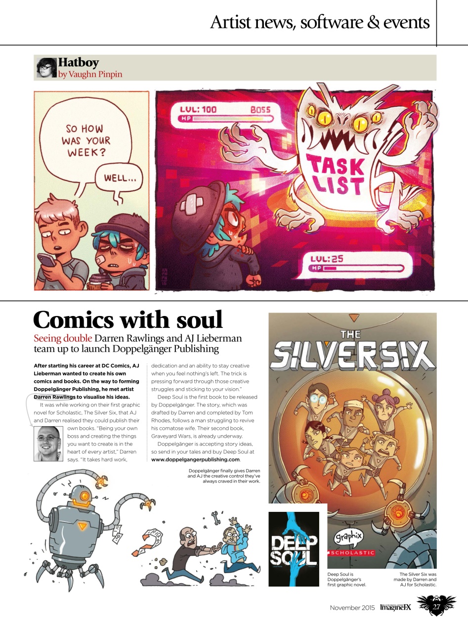 ImagineFX Preview Pages