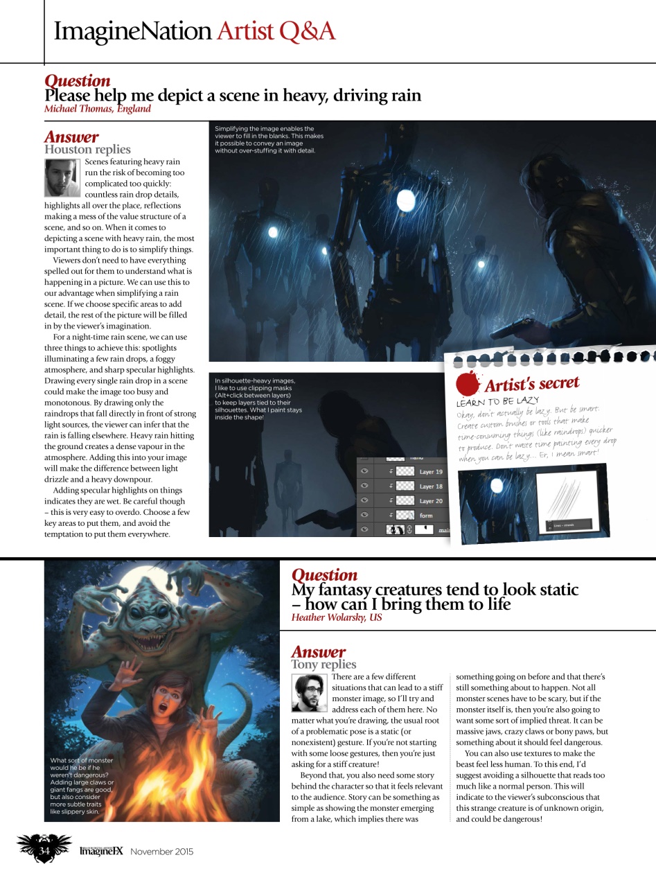 ImagineFX Preview Pages