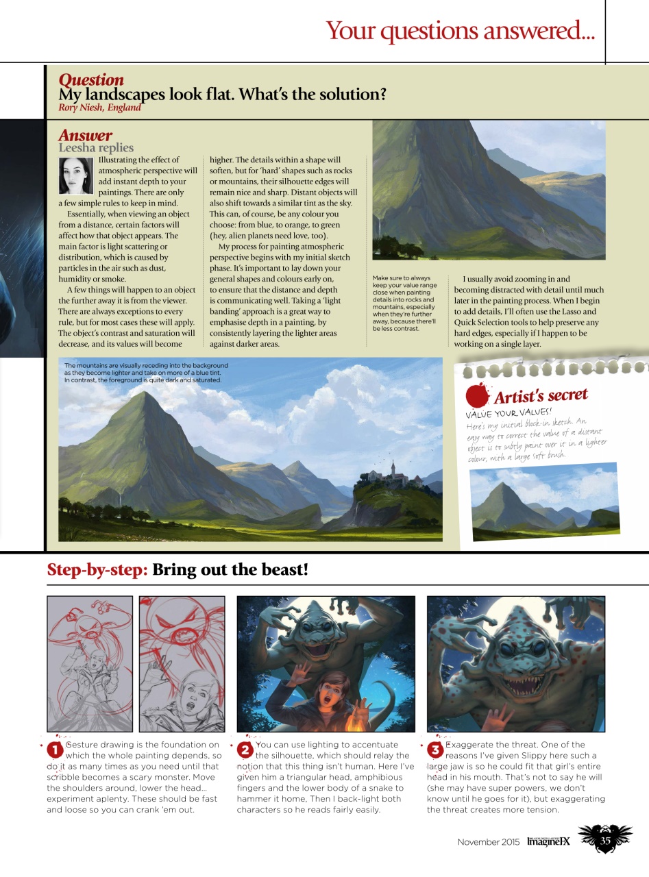 ImagineFX Preview Pages