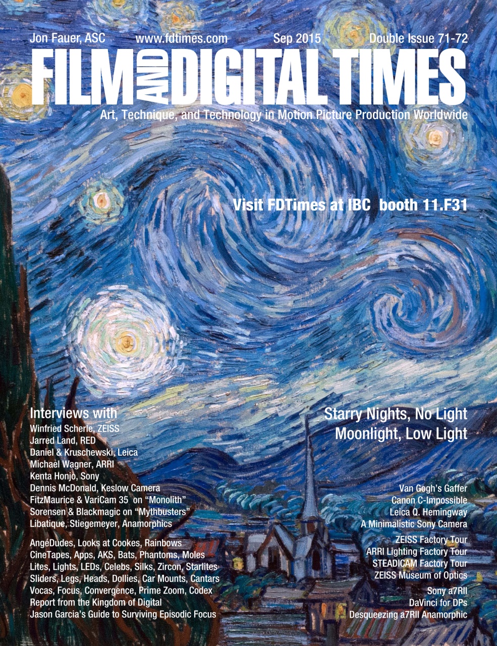 Film and Digital Times Preview Pages