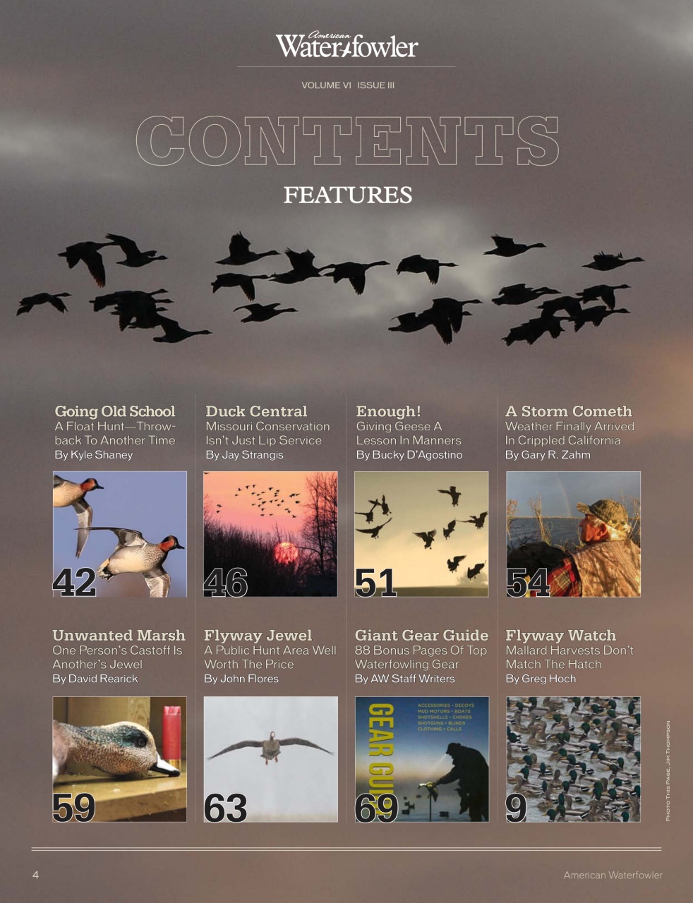 American Waterfowler Preview Pages