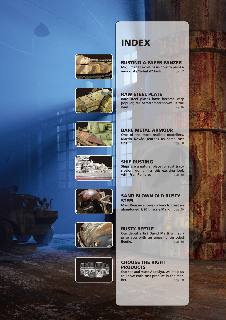 The Weathering Magazine Preview Pages