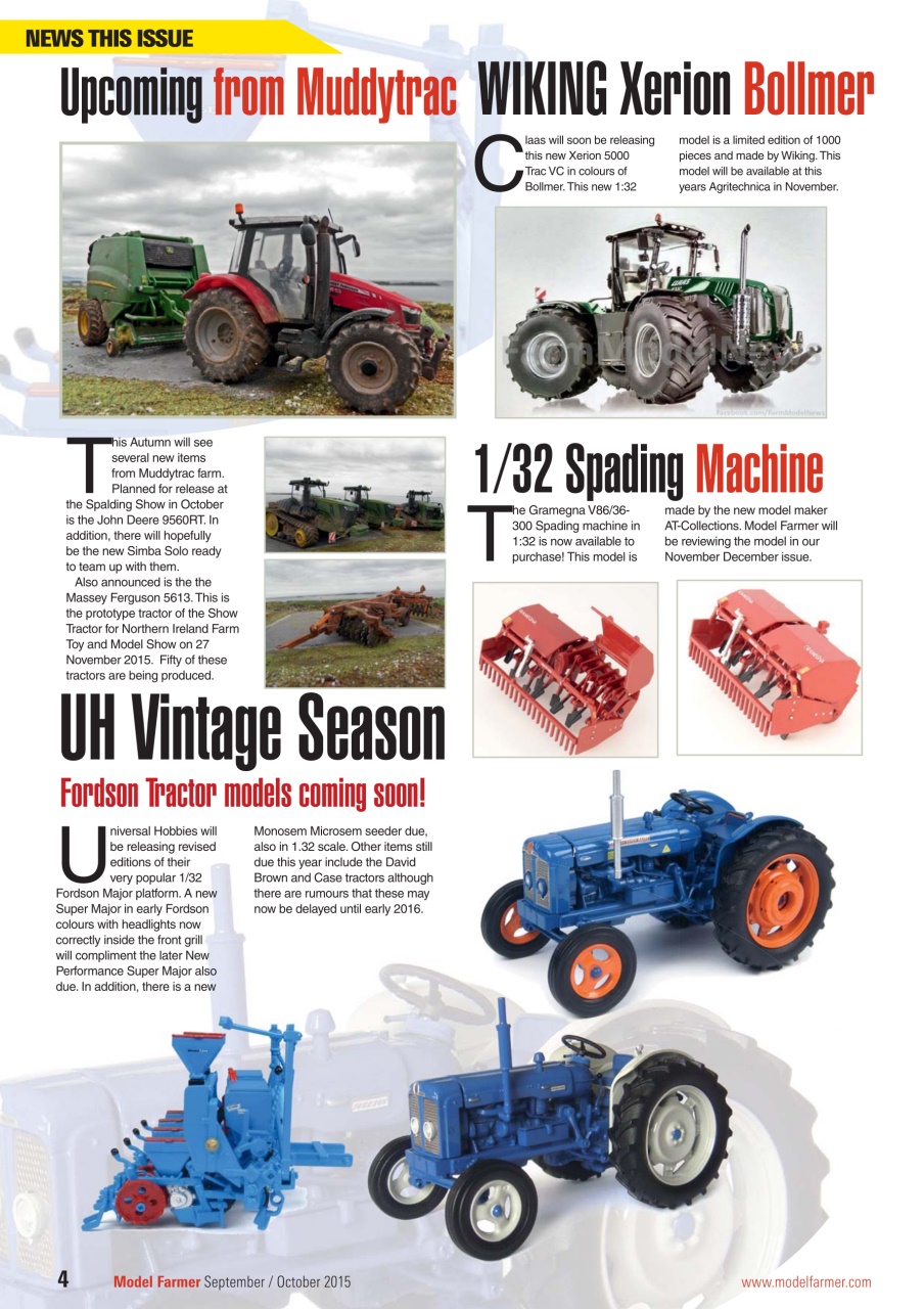 Model Farmer Magazine Preview Pages
