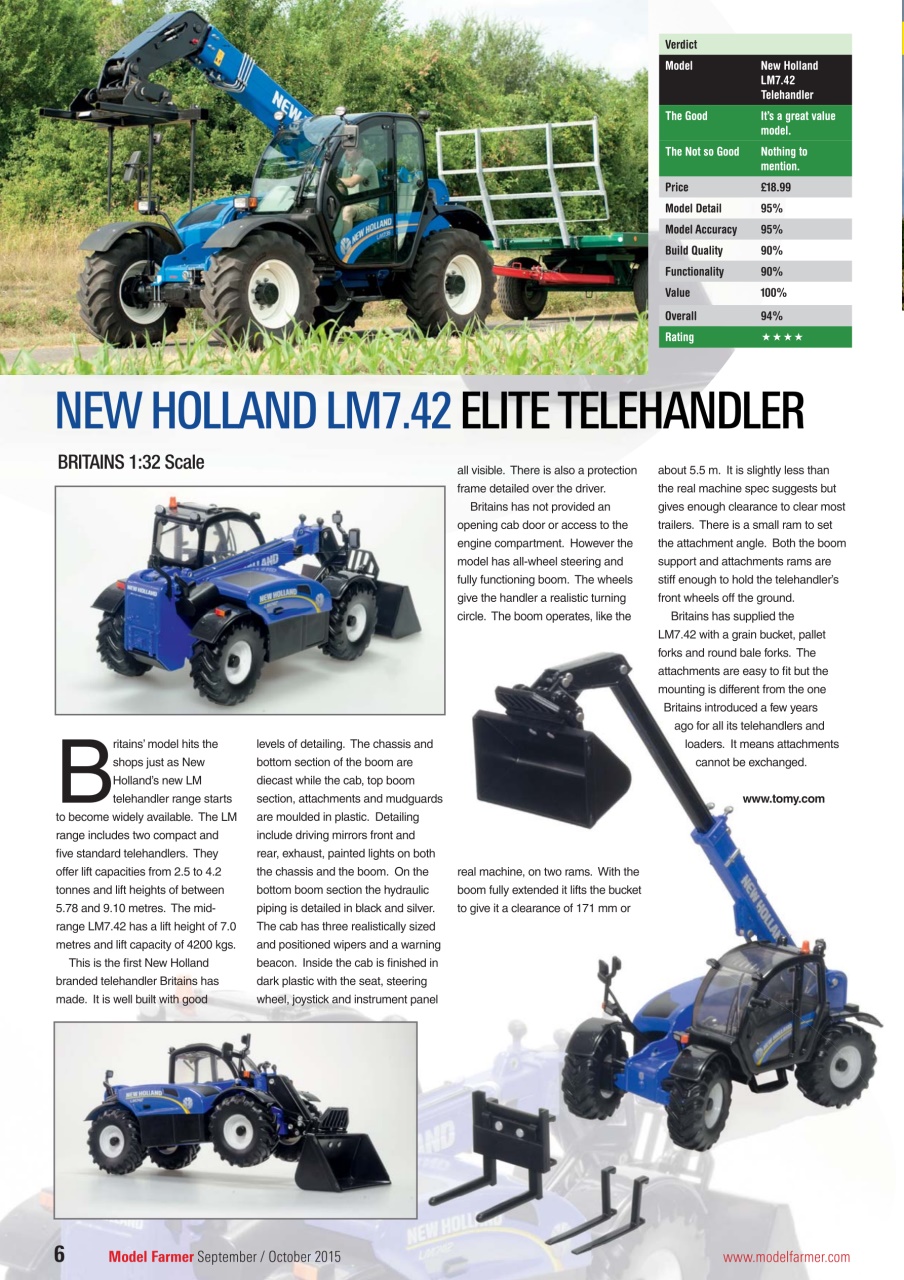 Model Farmer Magazine Preview Pages