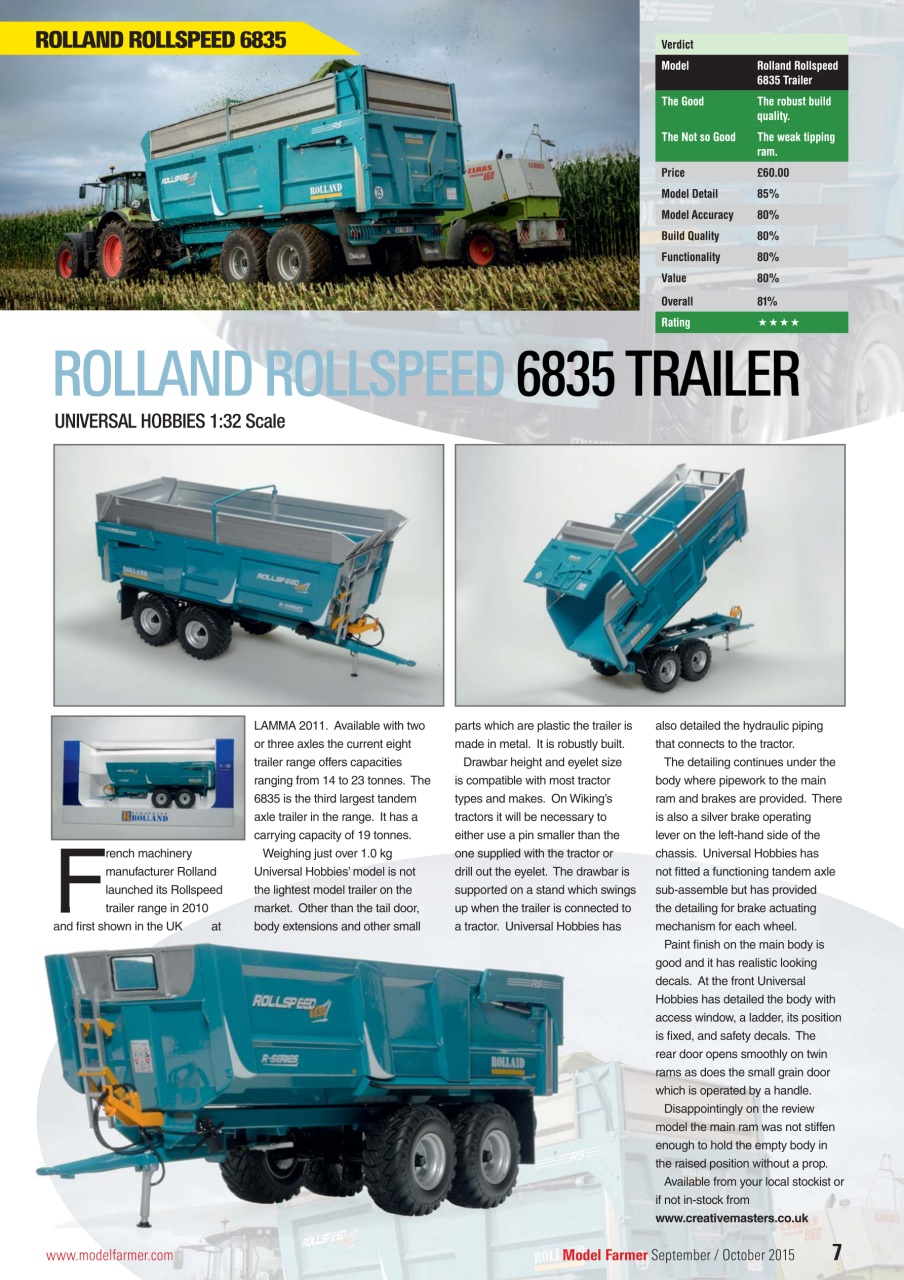 Model Farmer Magazine Preview Pages